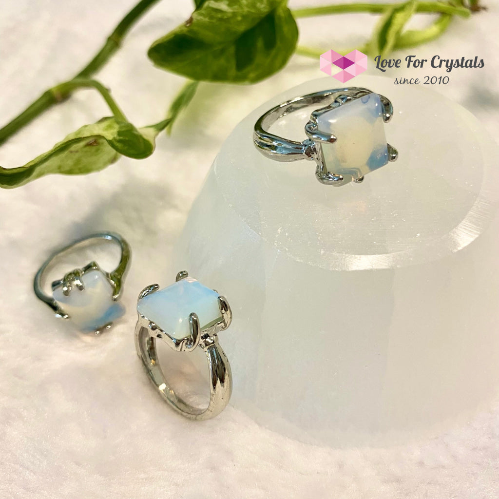 Opalite Square Ring