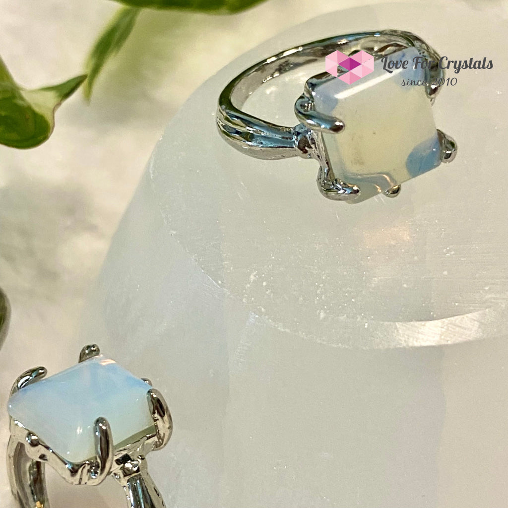 Opalite Square Ring