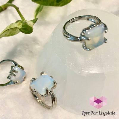 Opalite Square Ring
