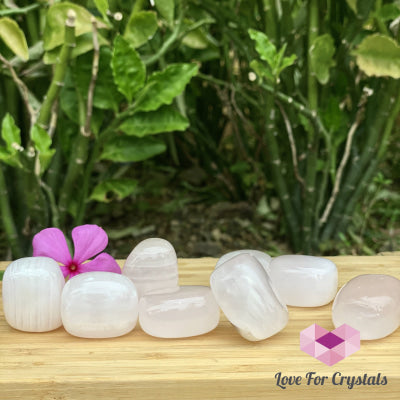 Pink Calcite Tumbled