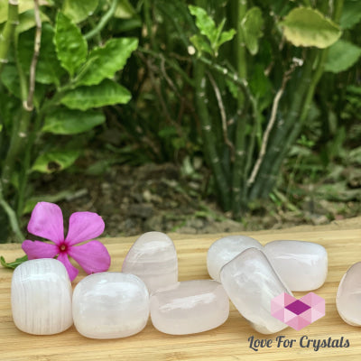 Pink Calcite Tumbled