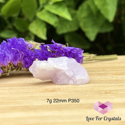 Pink Kunzite Raw (Aracuai Brazil) 7G 22Mm