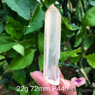 Pink Lemurian Seed Crystal Point (Brazil) Points
