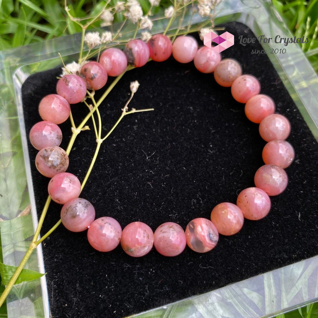Pink Opal Bracelet 8Mm (Peru)