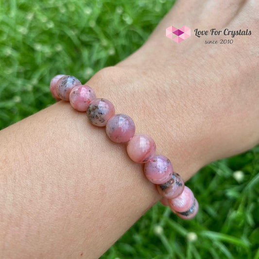 Pink Opal Bracelet 8Mm (Peru)