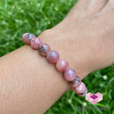 Pink Opal Bracelet 8Mm (Peru)