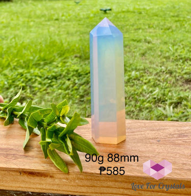Pink Opalite Points 90g 88mm Crystal point