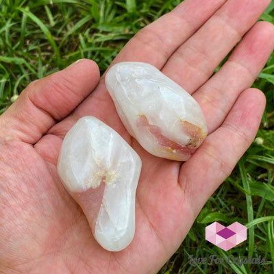 Pink Tourmaline In Matrix Tumbled (Brazil) Raw