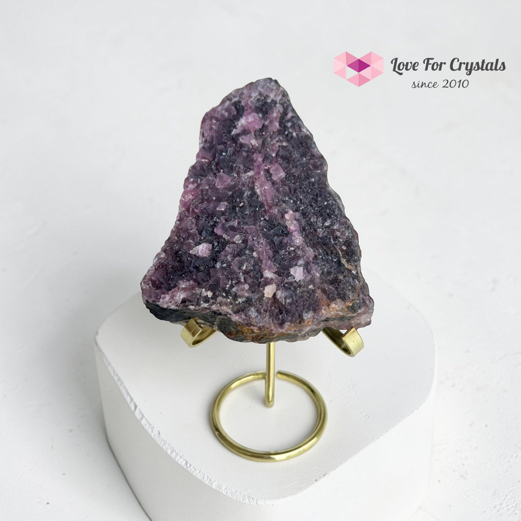 Purple Fluorite Large Raw 1332g 109mm