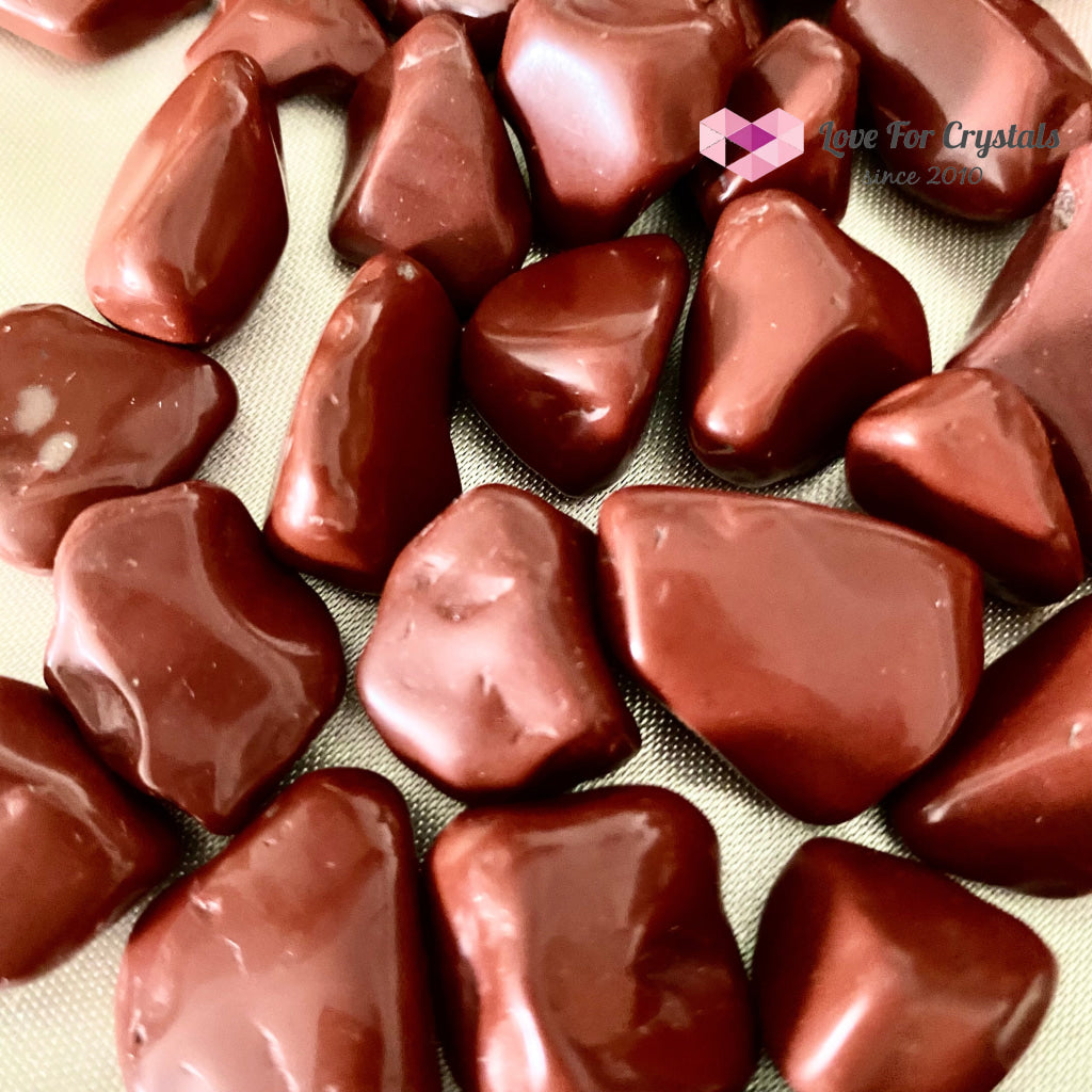 Red Jasper Tumbled Stones (Brazil)