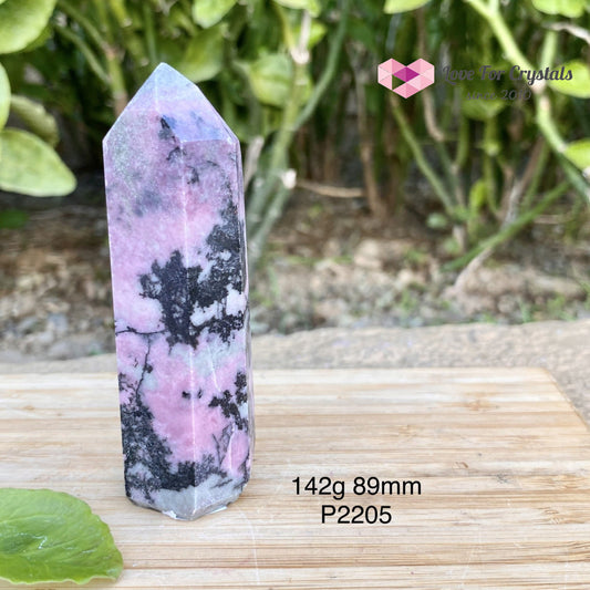 Rhodonite Points (Brazil) Standing