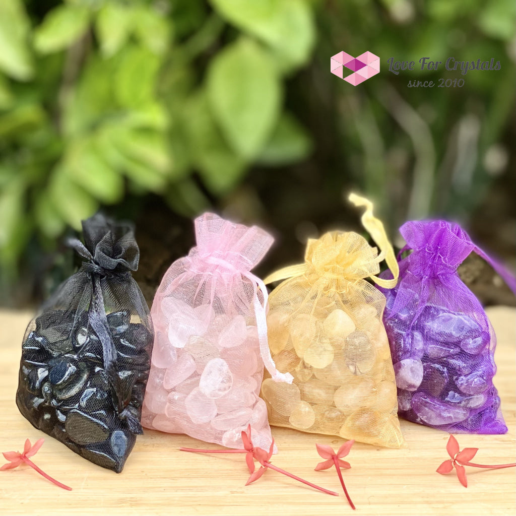 Rose Quartz Crystal Chips (100Gms)