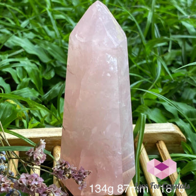 Rose Quartz Crystal Point (Brazil) Standing Points