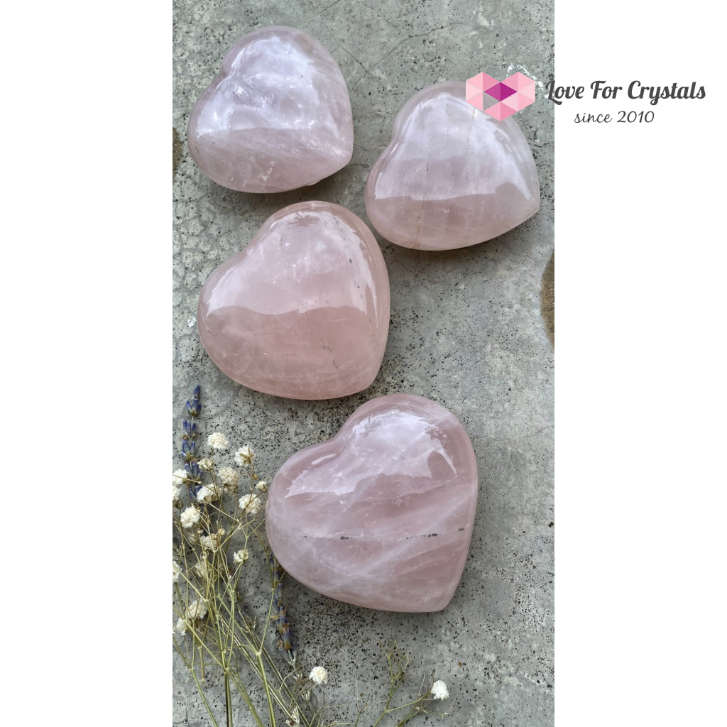 Rose Quartz Heart (Brazil) Hearts