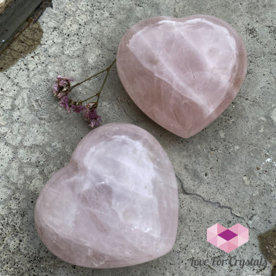Rose Quartz Heart (Brazil) Hearts