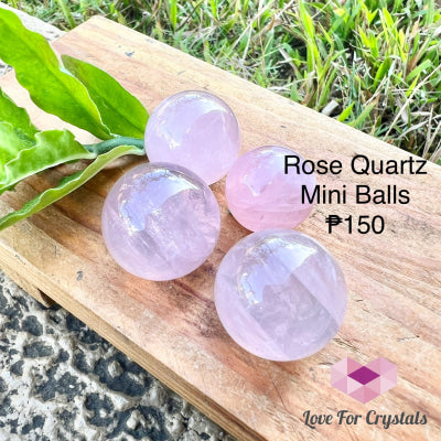 Rose Quartz Mini Balls