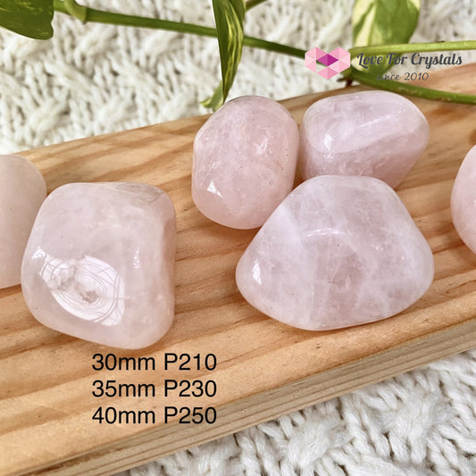 Rose Quartz Pebbles (Brazil) Tumbled