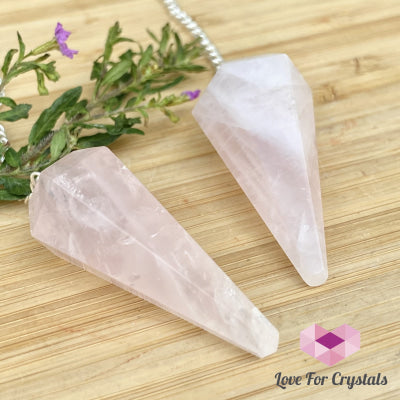 Rose Quartz Pendulum (Brazil) 30-40Mm