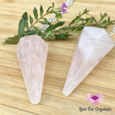 Rose Quartz Pendulum (Brazil) 30-40Mm