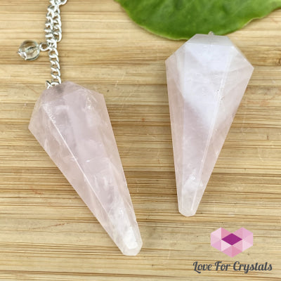 Rose Quartz Pendulum (Brazil) 30-40Mm