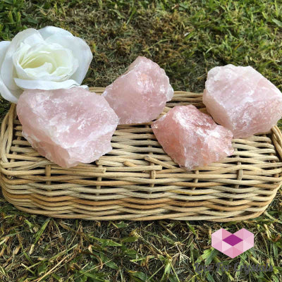 Rose Quartz Raw (Brazil) 33G 44Mm