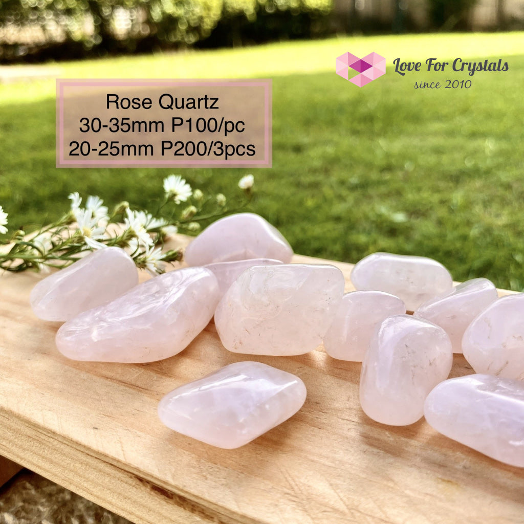 Rose Quartz Tumbled (Brazil)