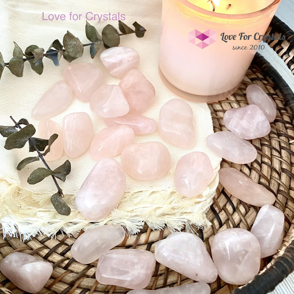 Rose Quartz Tumbled (Brazil)