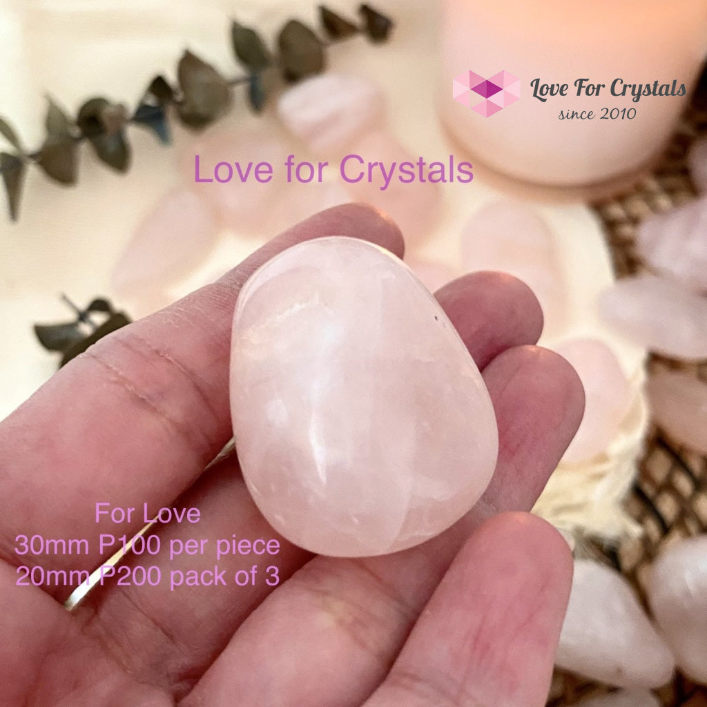 Rose Quartz Tumbled (Brazil)