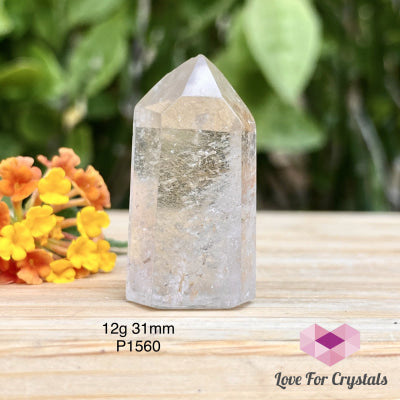 Rutilated Quartz Standing Mini Points 12G 31Mm