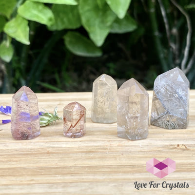 Rutilated Quartz Standing Mini Points