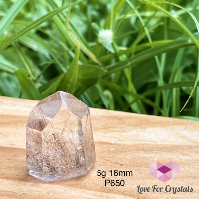 Rutilated Quartz Standing Mini Points 5G 16Mm