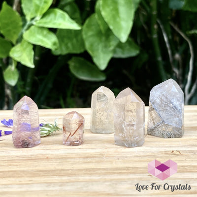 Rutilated Quartz Standing Mini Points