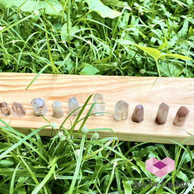 Rutilated Quartz Standing Mini Points