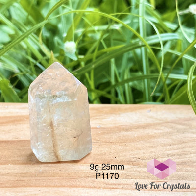 Rutilated Quartz Standing Mini Points 9G 25Mm