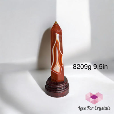 Sardonyx Large Tower 8029g 9.5in