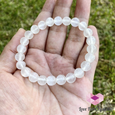 Selenite Bracelet (Aura Cleanser) 8Mm