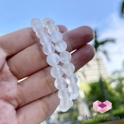 Selenite Bracelet (Aura Cleanser) 8Mm 6.5