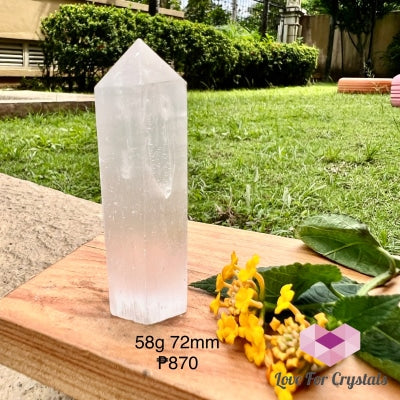Selenite Pencil Points (Morocco) Crystal Point