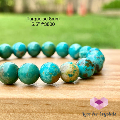 Turquoise 8Mm Bracelet