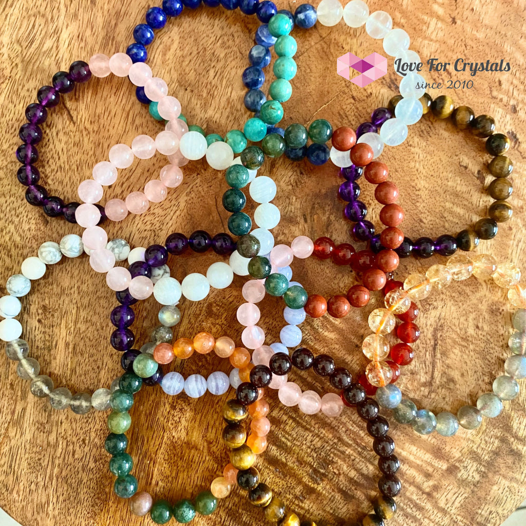 Virgo Zodiac Remedy Bracelet (Moss Agate & Red Jasper) 23 Aug-22 Sept