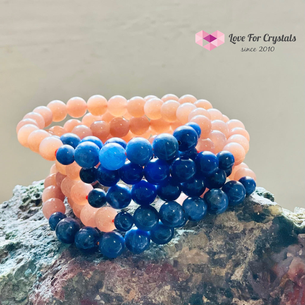 Weight Loss Crstal Bracelet (Sunstone And Blue Sodalite)