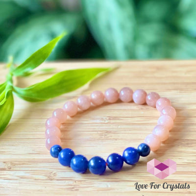 Weight Loss Crstal Bracelet (Sunstone And Blue Sodalite) 5.5