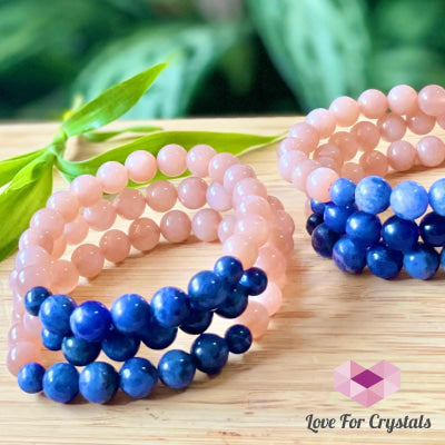 Weight Loss Crstal Bracelet (Sunstone And Blue Sodalite) 6.0