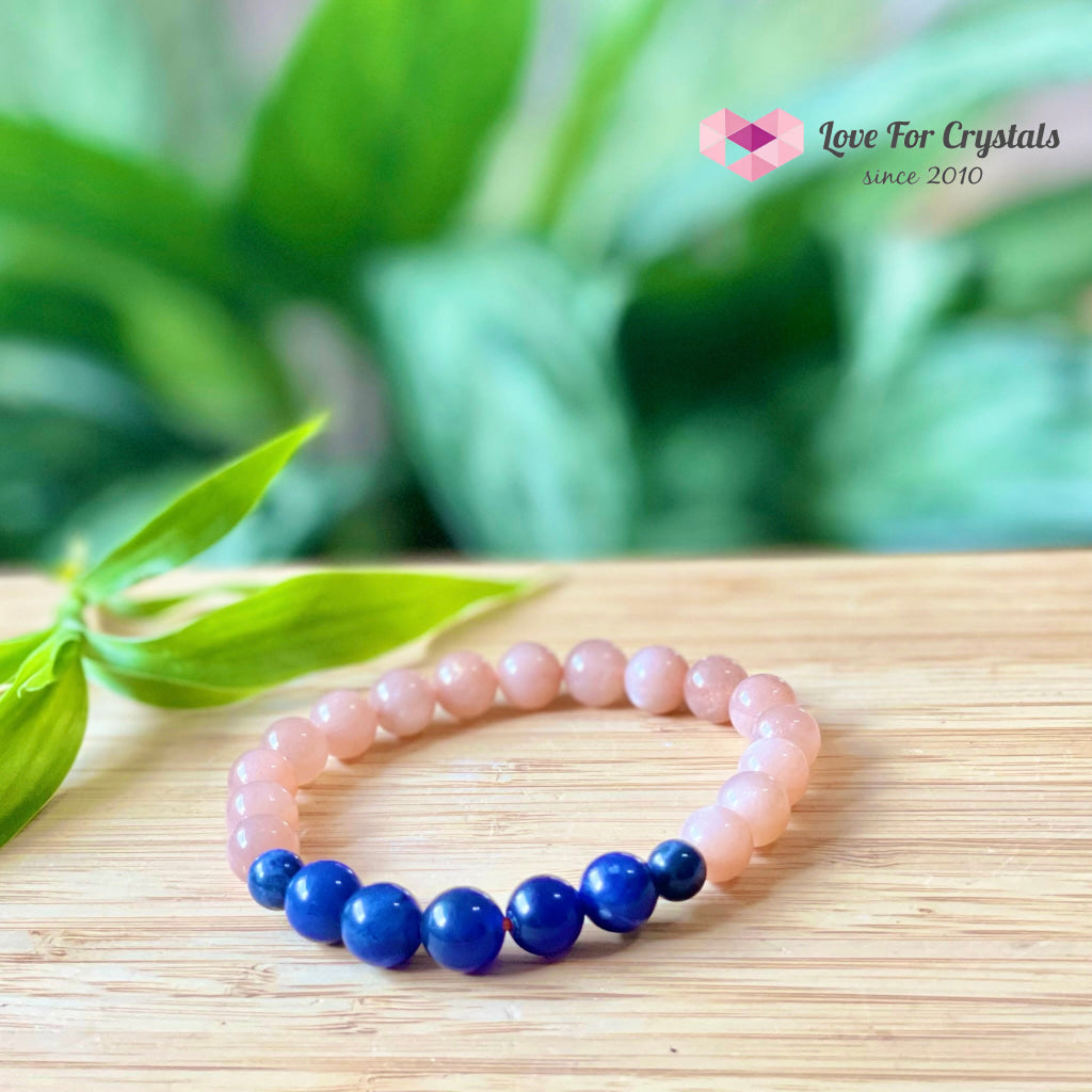 Weight Loss Crstal Bracelet (Sunstone And Blue Sodalite)