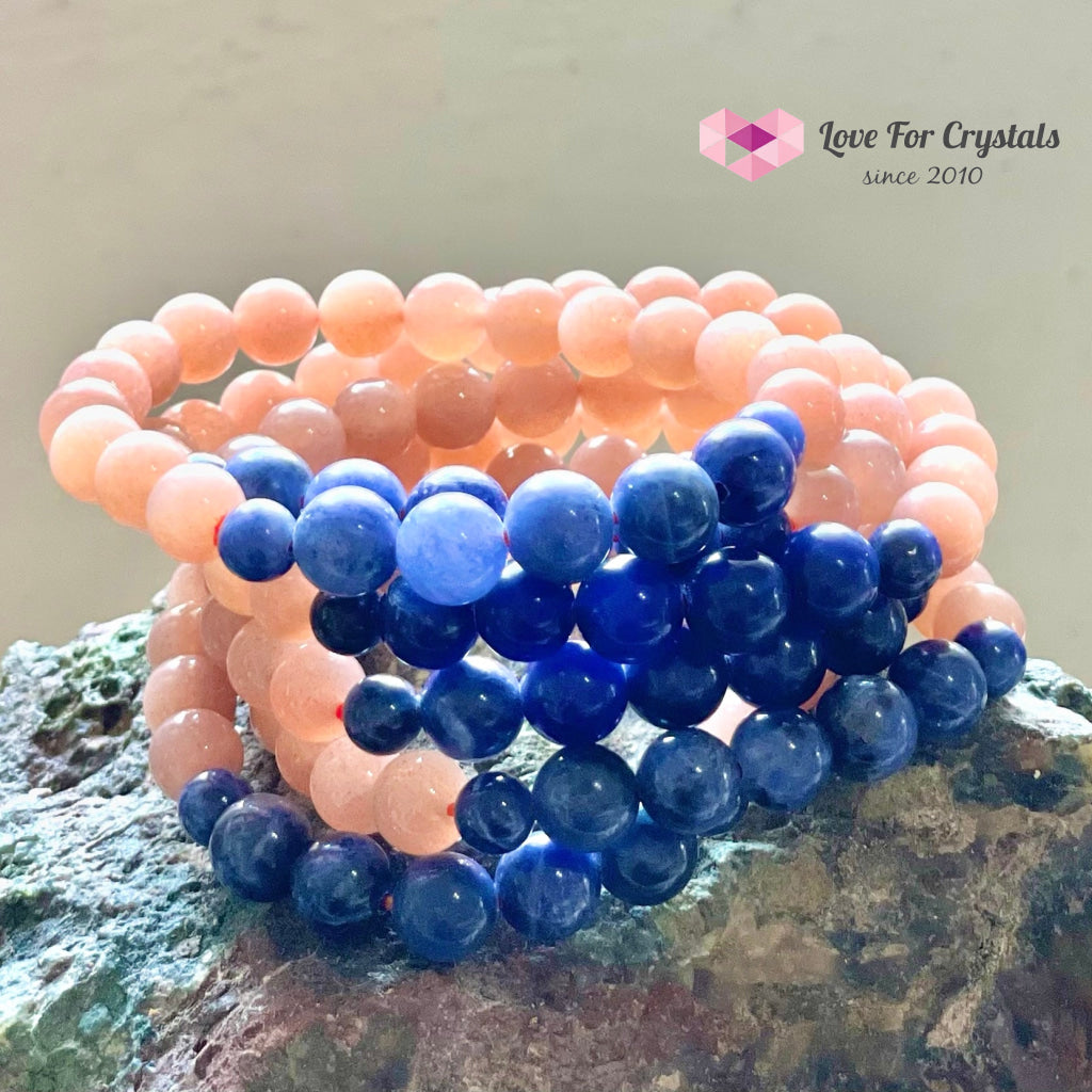 Weight Loss Crstal Bracelet (Sunstone And Blue Sodalite)