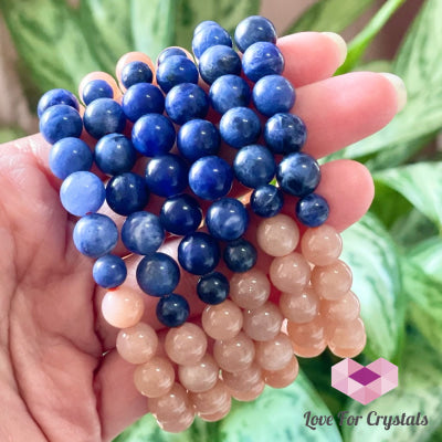 Weight Loss Crstal Bracelet (Sunstone And Blue Sodalite)