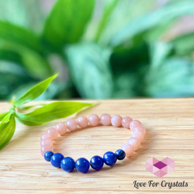 Weight Loss Crstal Bracelet (Sunstone And Blue Sodalite)