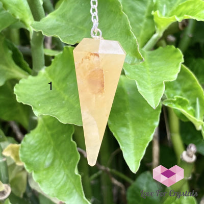 Yellow Agate Pendulum Photo 1